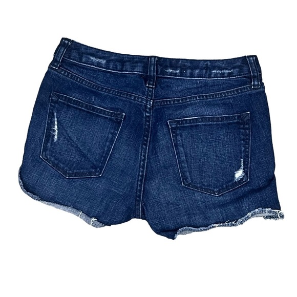 GAP 1969 Slim Cut-Off Distressed Jean Shorts Size 25 Women's - Picture 3 of 6